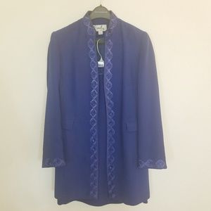 Emily dark blue suit